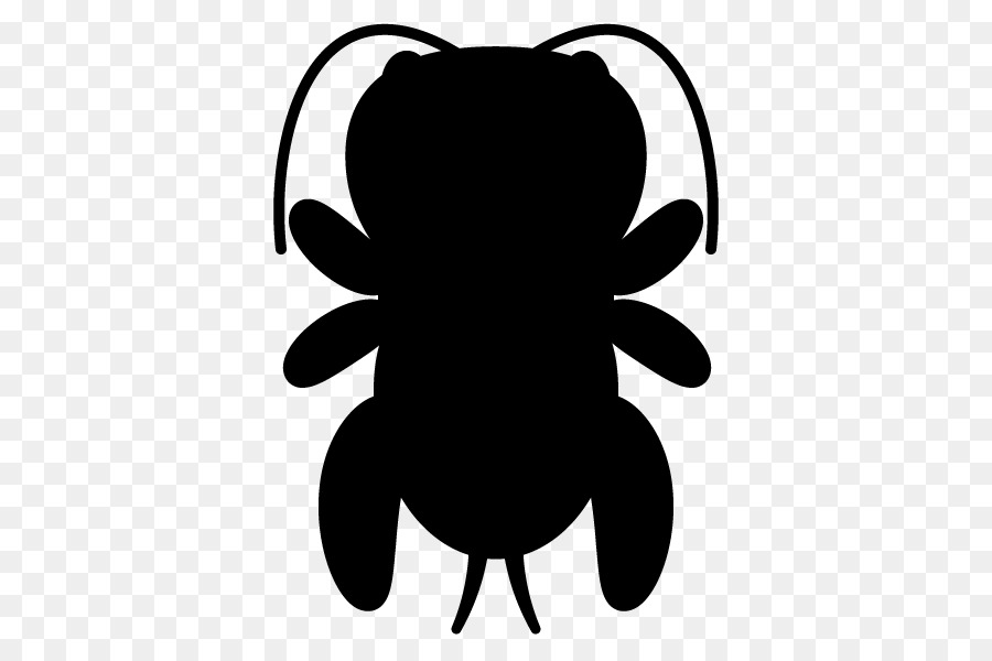 Insect Black Silhouette White Clip art - insect png download - 600*600 - Free Transparent Insect png Download.