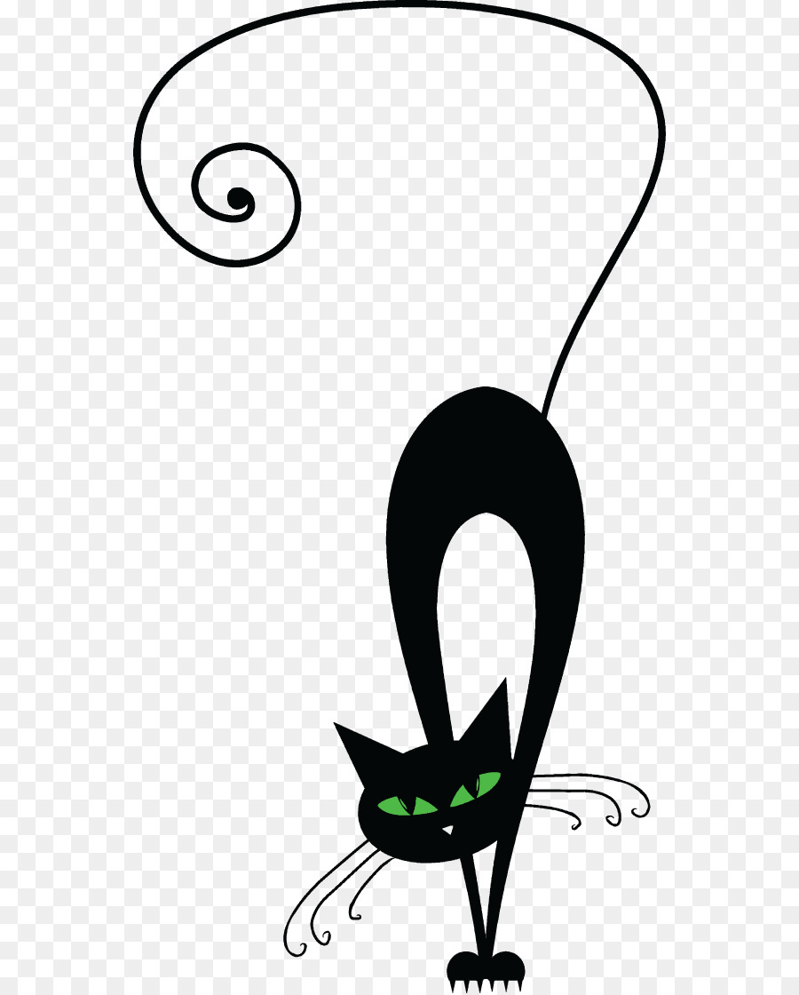 Black cat Clip art Vector graphics Siamese cat Silhouette - black cat tattoo png download - 600*1118 - Free Transparent Black Cat png Download.