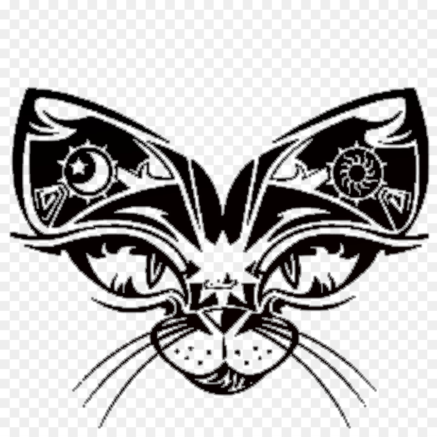 Cat Lower-back tattoo Design Tiger - Cat png download - 1080*1080 - Free Transparent Cat png Download.