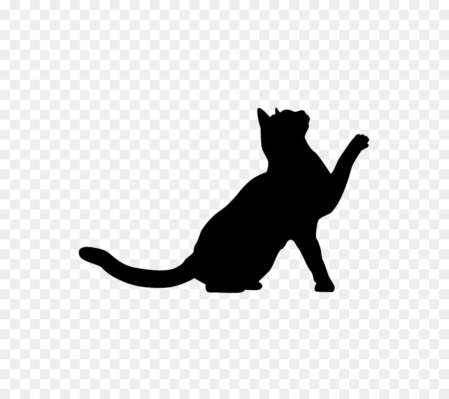 Cat Silhouette - Cat png download - 800*800 - Free Transparent Cat png Download.