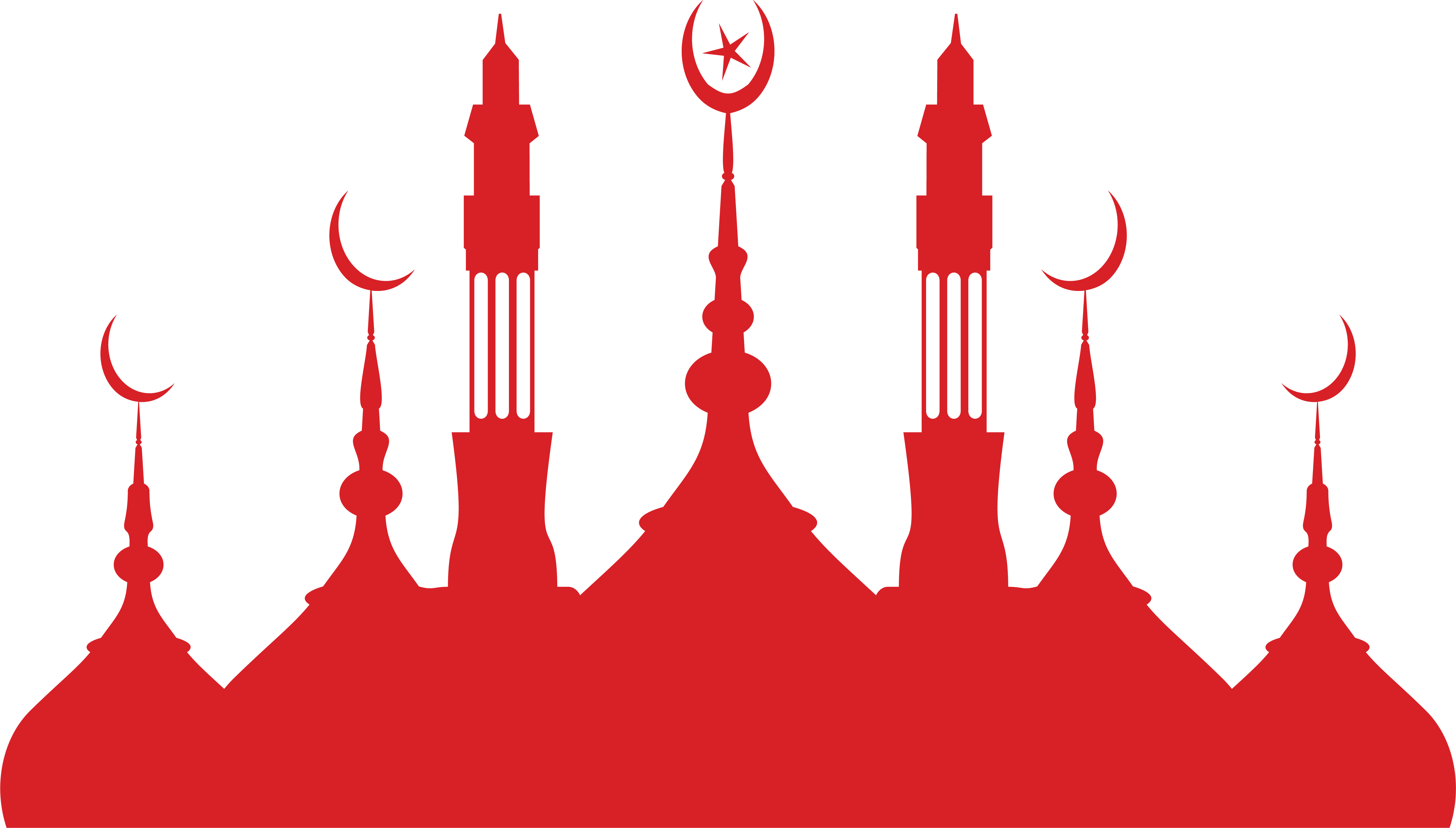 Mosque Silhouette Islamic Architecture Red Islamic Church Png Download 4998 2843 Free Transparent Mosque Png Download Clip Art Library