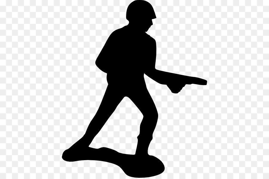 Toy soldier Army men Clip art - Soldier Silhouette Cliparts png download - 486*596 - Free Transparent Soldier png Download.