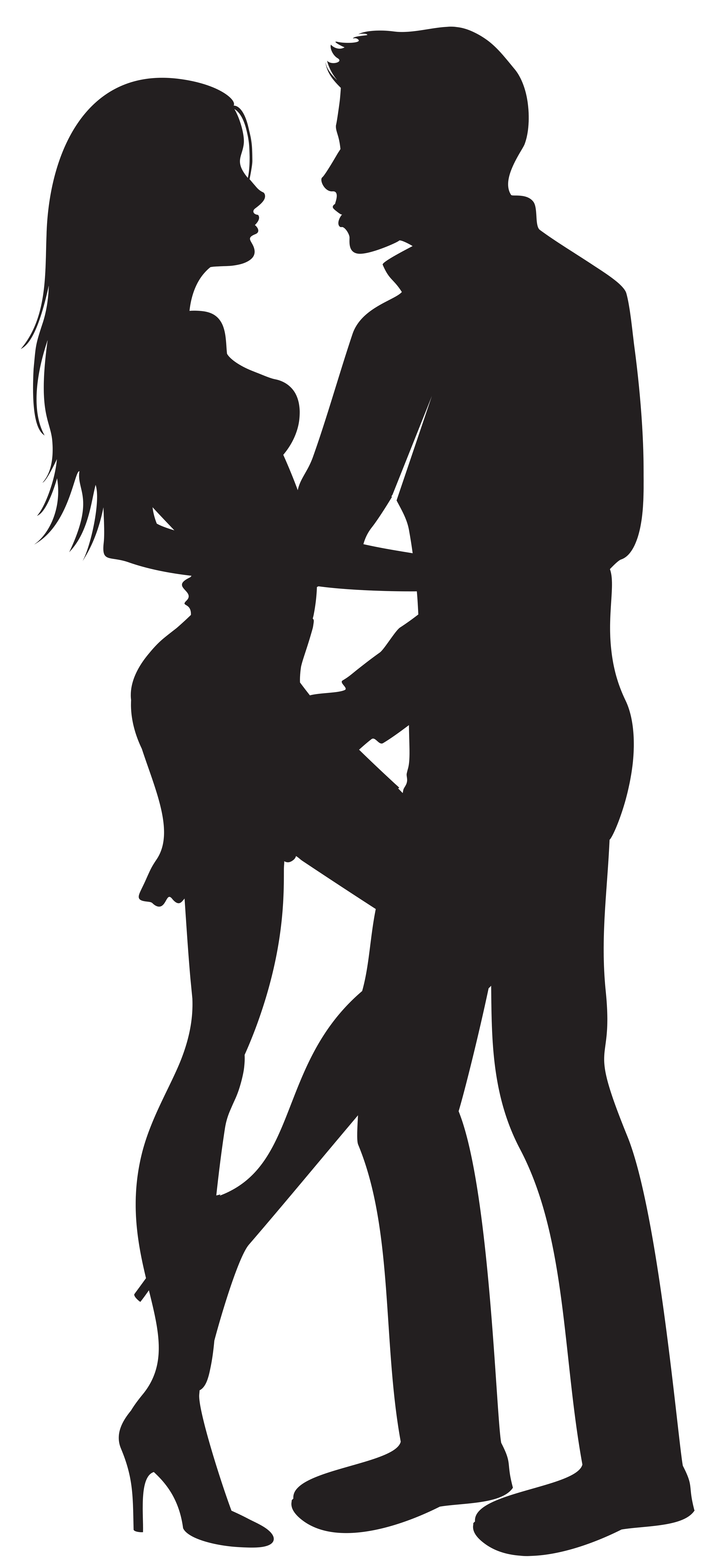Couple Clip Art Couple Silhouettes Png Clip Art Image Png Download 3648 8000 Free