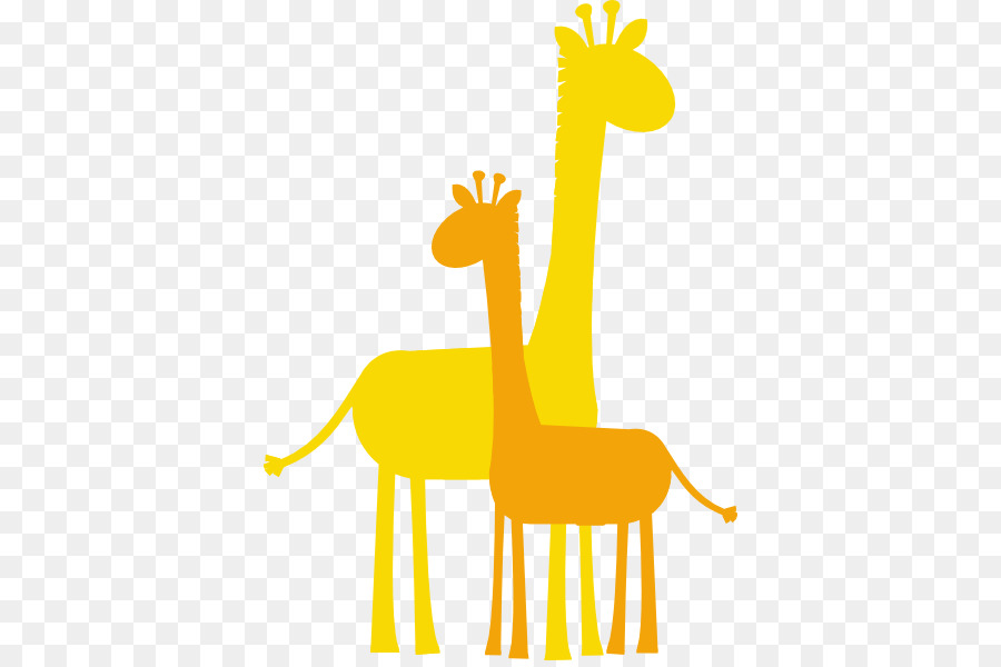 Giraffe Silhouette Cartoon Clip art - giraffe png download - 426*594 - Free Transparent Giraffe png Download.
