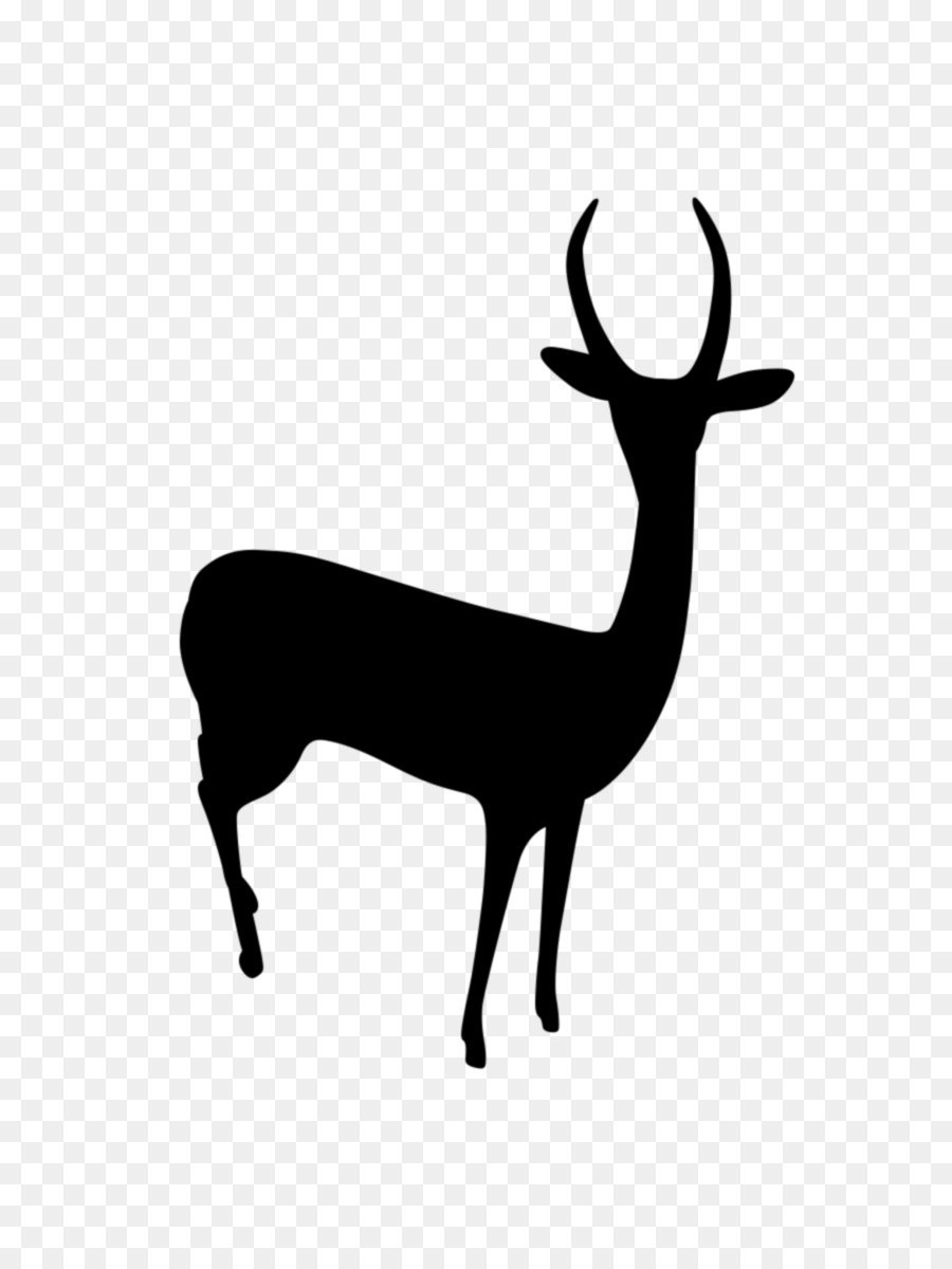 Reindeer Antelope Clip art Silhouette Terrestrial animal -  png download - 801*1200 - Free Transparent Reindeer png Download.