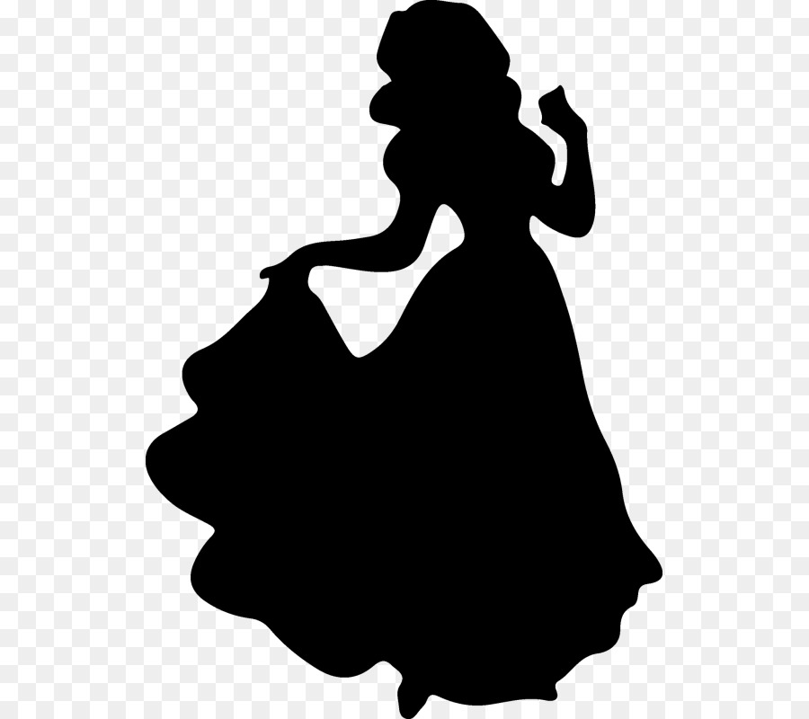 princess belle silhouette