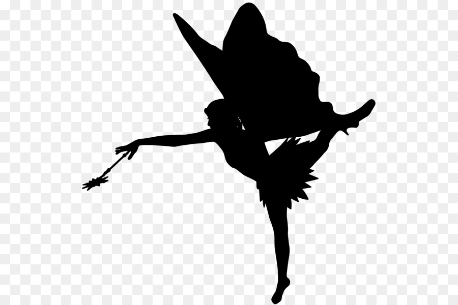 Tinker Bell Fairy Silhouette Clip art - graphic fairies png download - 587*600 - Free Transparent Tinker Bell png Download.