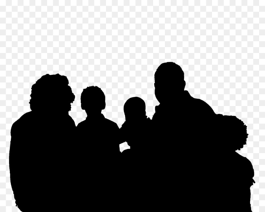 Silhouette Portrait Family Clip art - father day png download - 1600*1280 - Free Transparent Silhouette png Download.