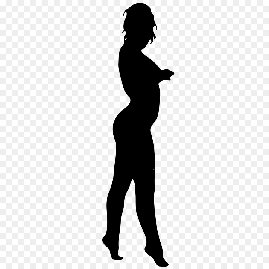 Female body shape Silhouette Human body Clip art - Silhouette png