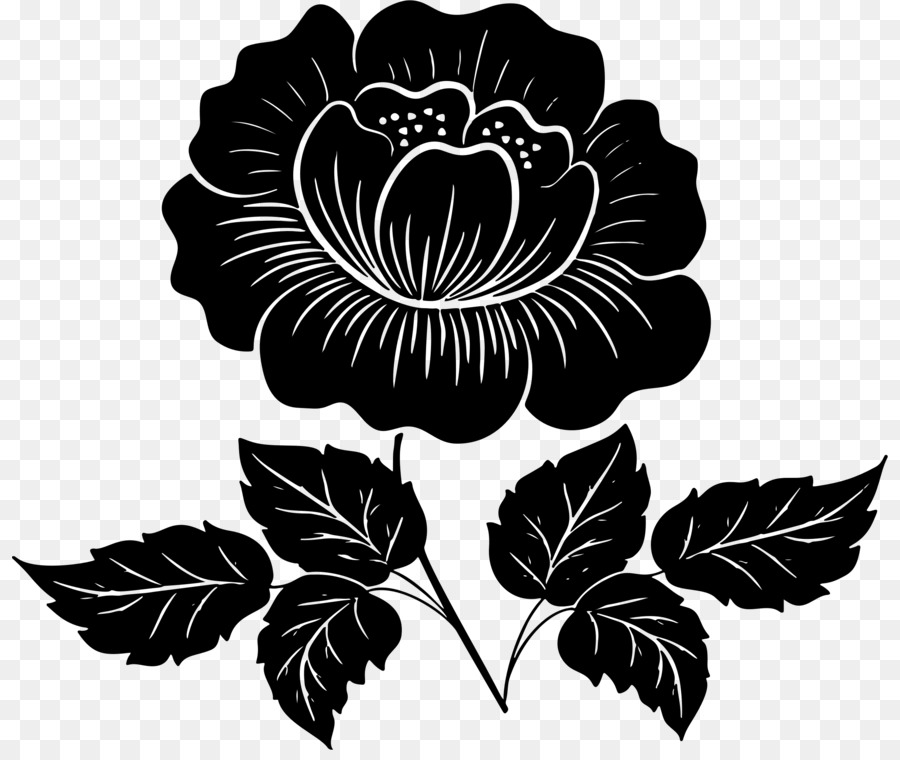 Floral design Clip art Flower Rose - rose silhouette png file png download - 876*750 - Free Transparent Floral Design png Download.