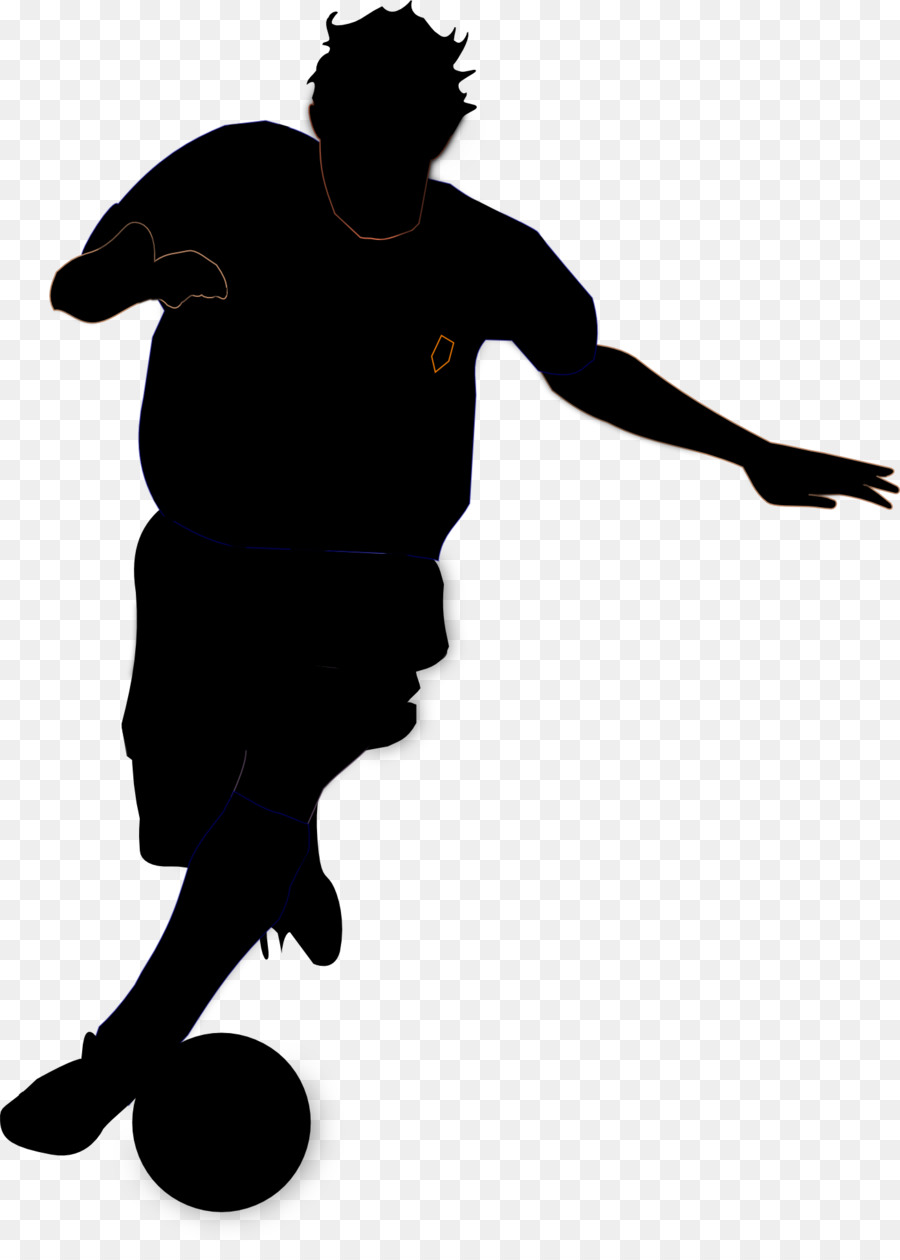 Football Silhouette - footballer png download - 1391*1920 - Free Transparent Football png Download.