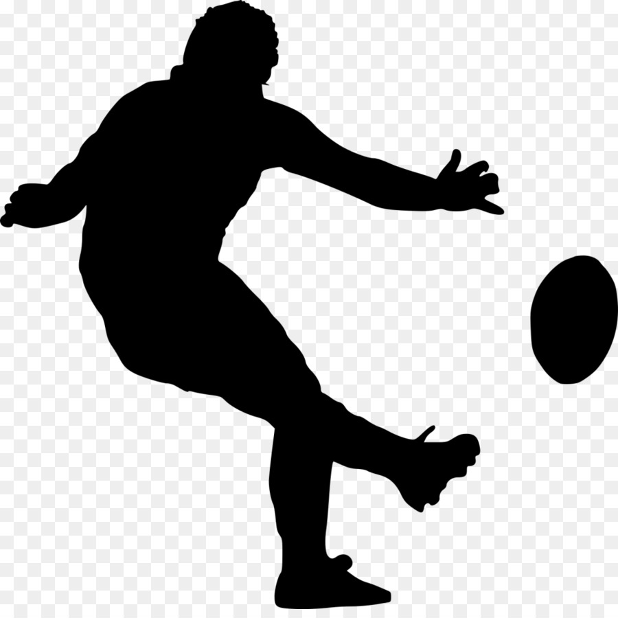 Silhouette Rugby Football player Drawing Australian rules football - Silhouette png download - 1024*1009 - Free Transparent Silhouette png Download.