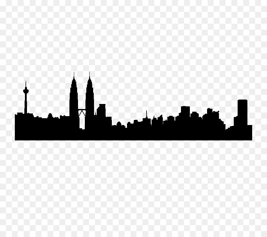 Kuala Lumpur Skyline Silhouette Tokyo - kuala vector png download - 800*800 - Free Transparent Kuala Lumpur png Download.