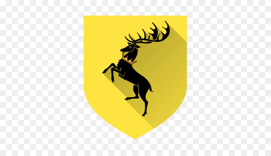 silhouette brand deer yellow horn - Baratheon png download - 512*512 - Free Transparent Game Of Thrones Ascent png Download.