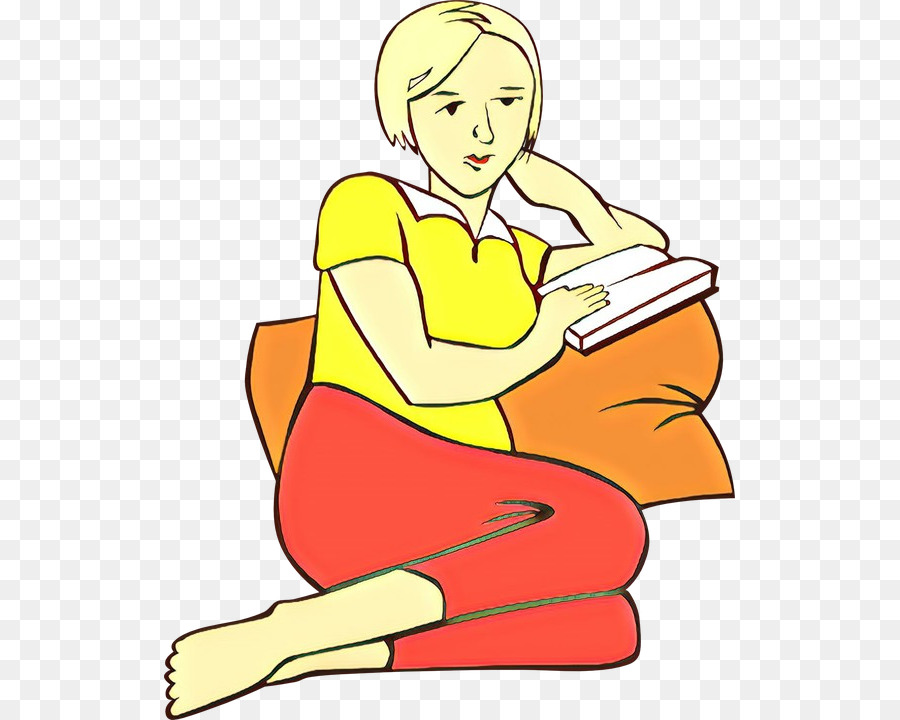 A Young Girl Reading Clip art Vector graphics Portable Network Graphics Openclipart -  png download - 571*720 - Free Transparent Young Girl Reading png Download.