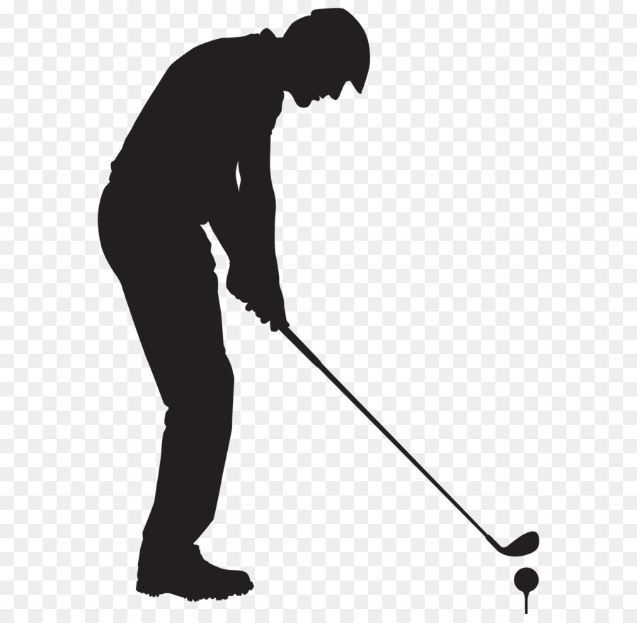Golf Silhouette Clip art - Man Playing Golf Silhouette PNG Clip Art Image png download - 5996*8000 - Free Transparent Golf png Download.
