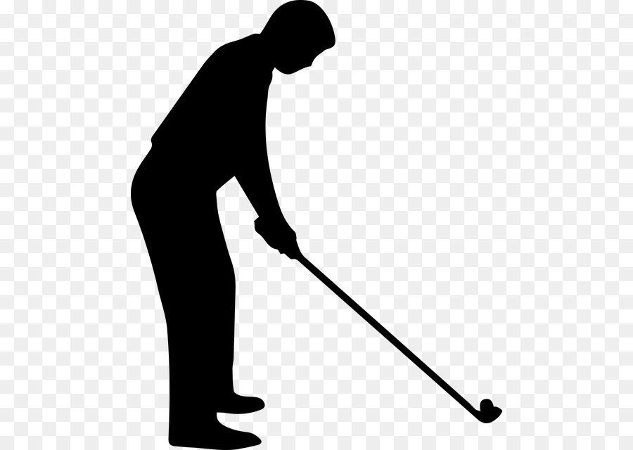 Golf stroke mechanics Silhouette Golfer Clip art - Golf png download - 528*640 - Free Transparent Golf png Download.