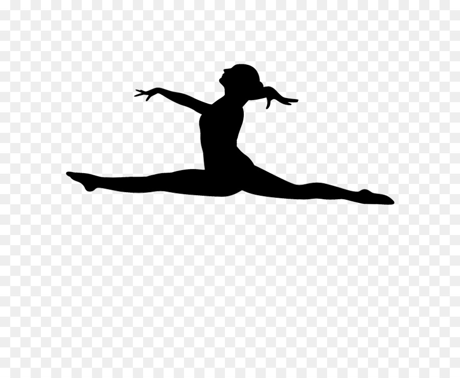 Artistic Gymnastics Physical Fitness Silhouette Logo Gymnastics Png