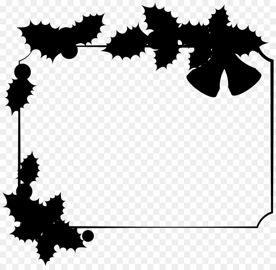 Clip art Pattern Silhouette Leaf Flower -  png download - 6119*5952 - Free Transparent Silhouette png Download.