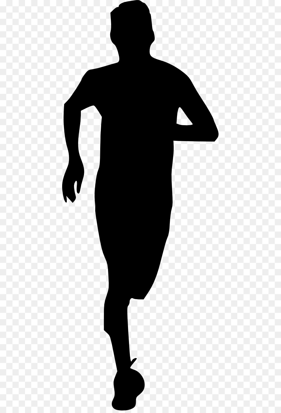 Free Silhouette Man Running, Download Free Silhouette Man Running png