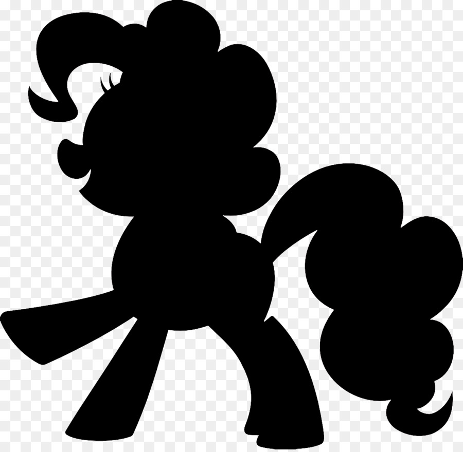 My Little Pony Pinkie Pie Rainbow Dash T-shirt - silhouettes png download - 1233*1199 - Free Transparent Pony png Download.