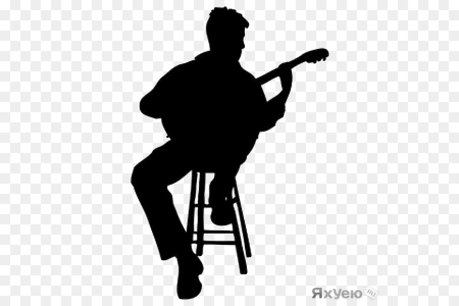 Steel guitar Silhouette Guitarist - Silhouette png download - 600*600 - Free Transparent  png Download.