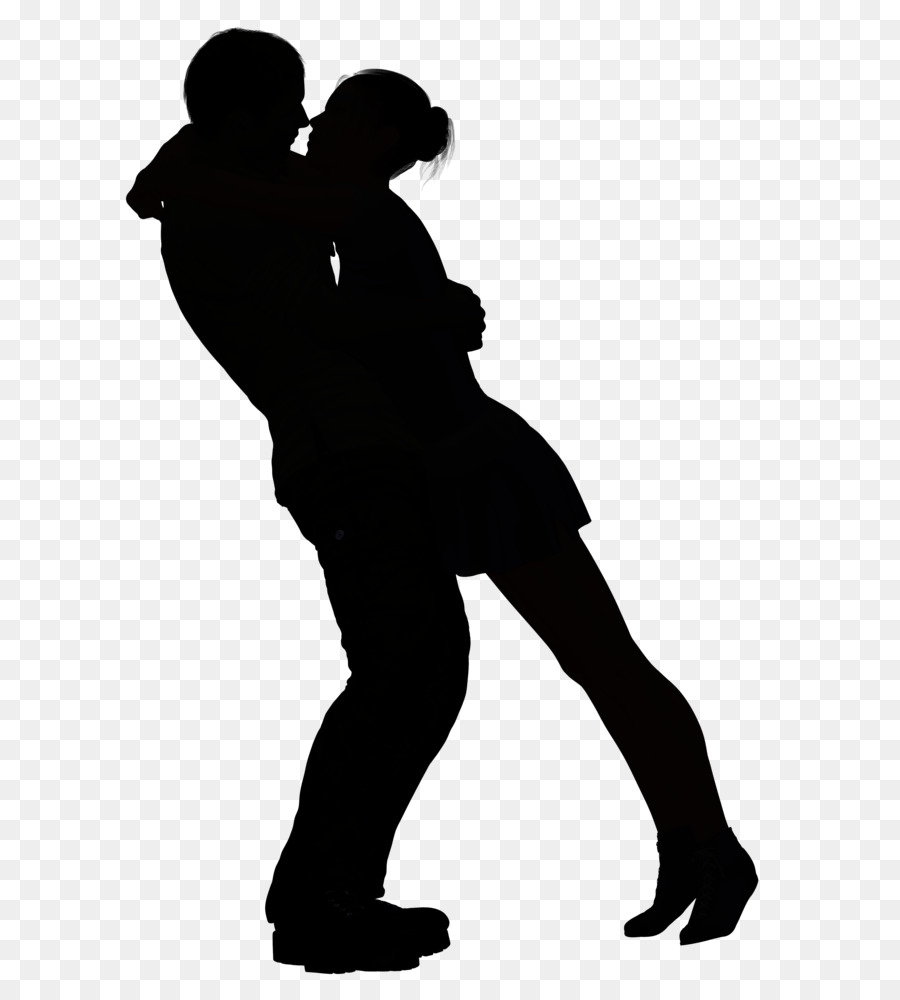 Silhouette couple Woman - kiss png download - 3657*4000 - Free Transparent Silhouette png Download.