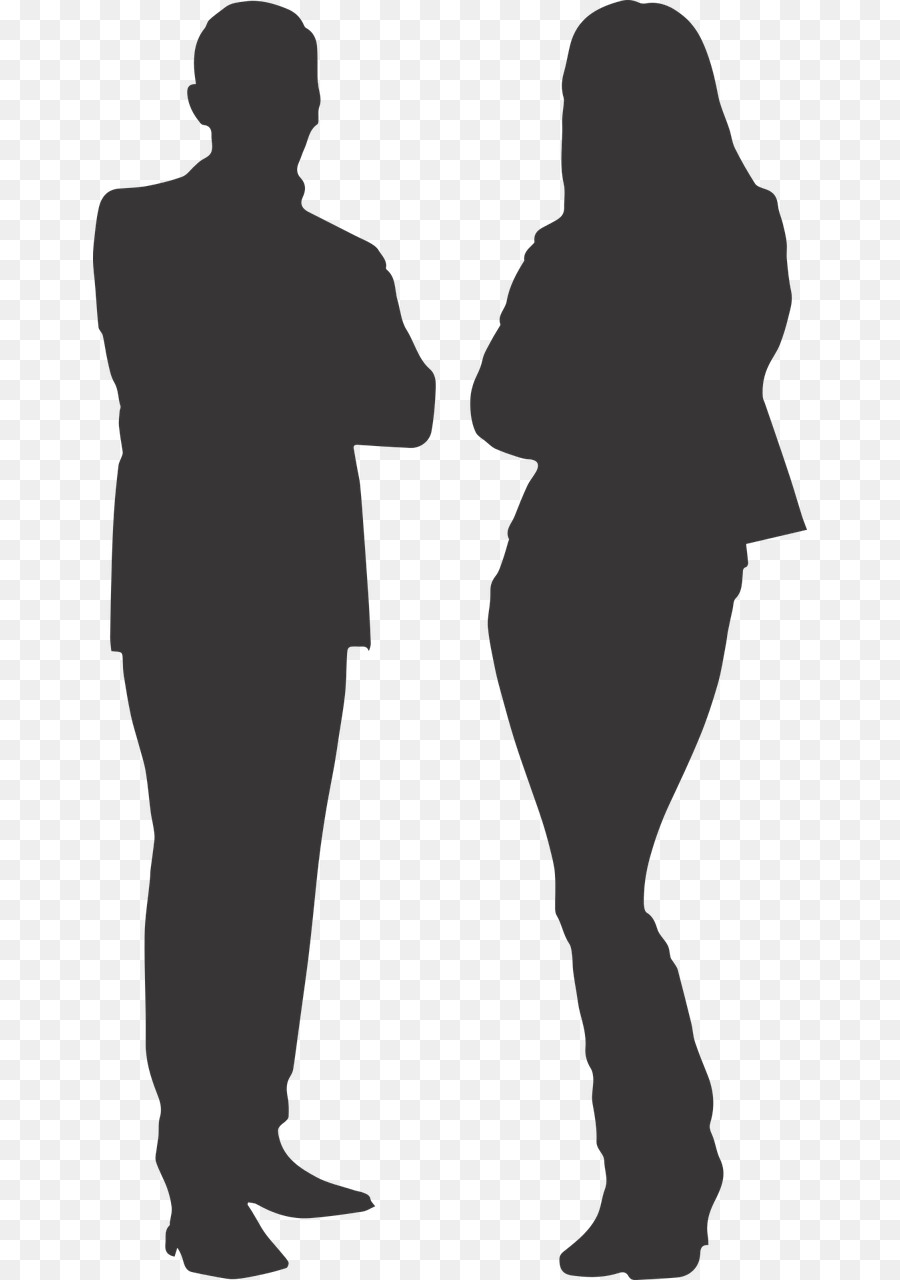 Royalty-free Silhouette Woman - men and women png download - 714*1280 - Free Transparent Royaltyfree png Download.