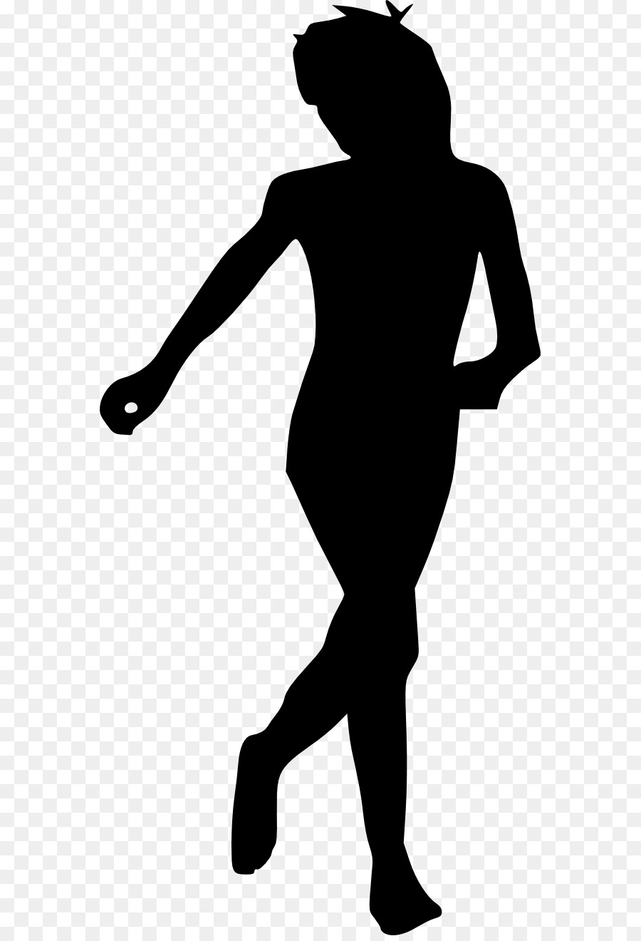 Silhouette Clip art - running man png download - 619*1312 - Free Transparent Silhouette png Download.
