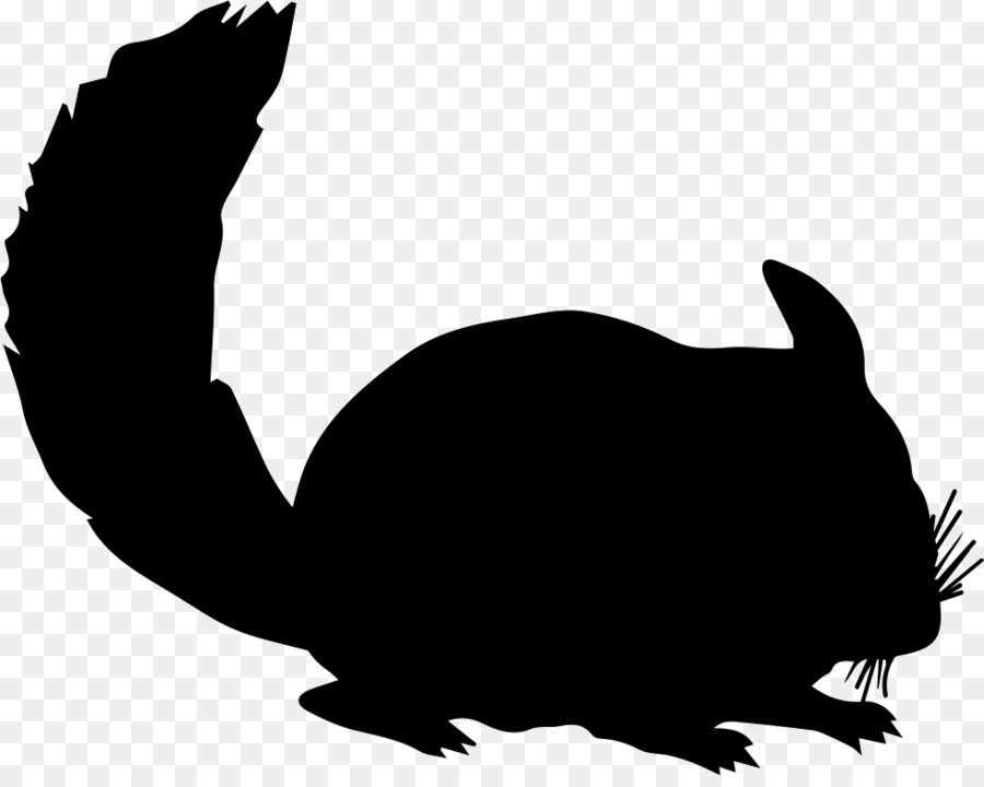 Chinchilla Silhouette Rodent Rex rabbit - Silhouette png download - 981*774 - Free Transparent Chinchilla png Download.