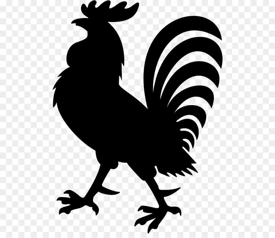 Rooster Silhouette Clip art - rooster png download - 558*766 - Free Transparent Rooster png Download.