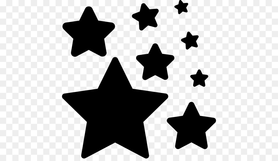 Silhouette Star Clip art - five-shaped star png download - 512*512 - Free Transparent Silhouette png Download.