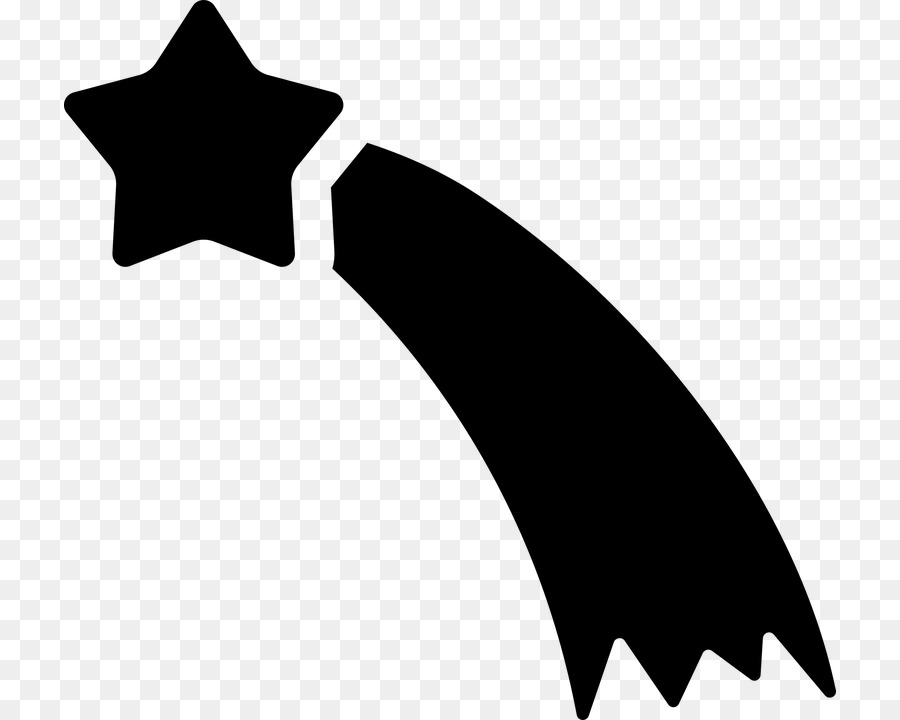 Star Silhouette Clip art - cartoon meteor png download - 772*720 - Free Transparent Star png Download.