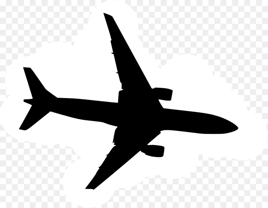 Airplane Silhouette Clip art - airplane png download - 1280*994 - Free Transparent Airplane png Download.