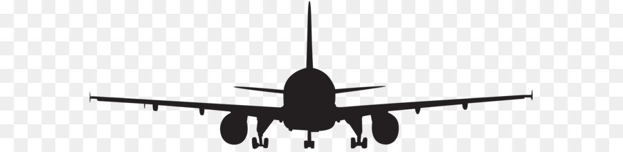 Airplane Moscow Aircraft Clip art - Airplane Silhouette Clip Art PNG Image png download - 8000*2676 - Free Transparent Airplane png Download.