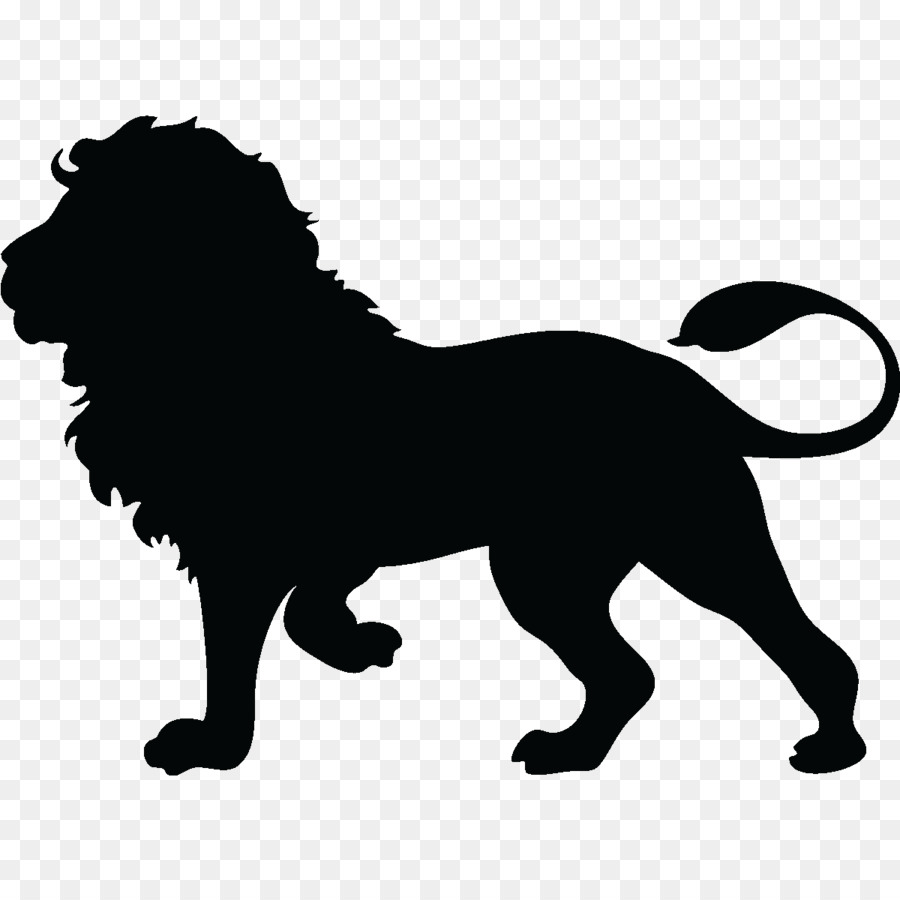 Lion Silhouette Clip art - animal silhouettes png download - 1200*1200 - Free Transparent Lion png Download.