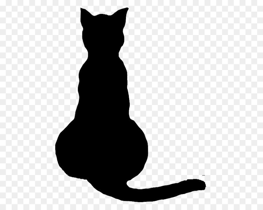 Black cat Silhouette Le Chat Noir Clip art - Cat Resting Cliparts png download - 546*709 - Free Transparent Cat png Download.