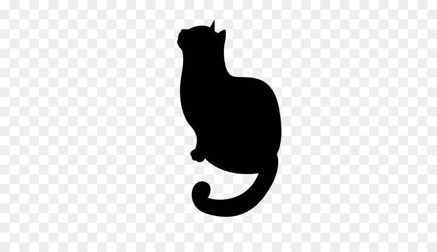 Animal Silhouettes Cat Clip art - Silhouette png download - 512*512 - Free Transparent Silhouette png Download.
