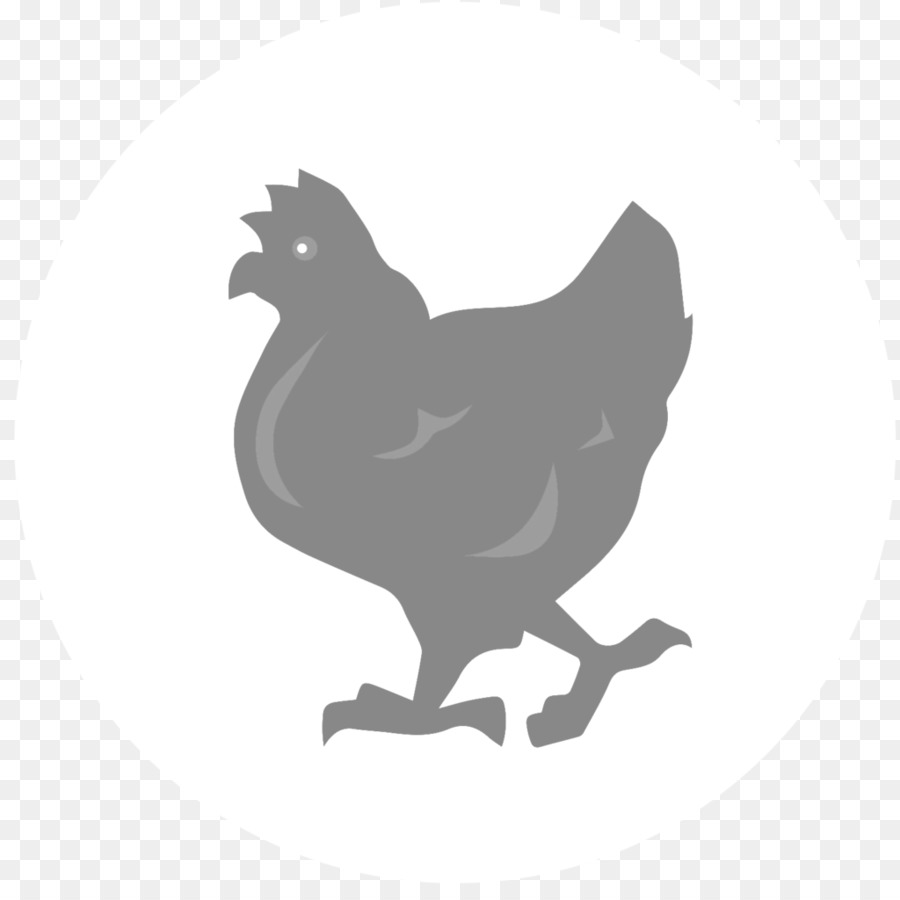 Rooster Chicken as food Fauna Silhouette Black - single vs married hen hen png download - 1024*1024 - Free Transparent Rooster png Download.