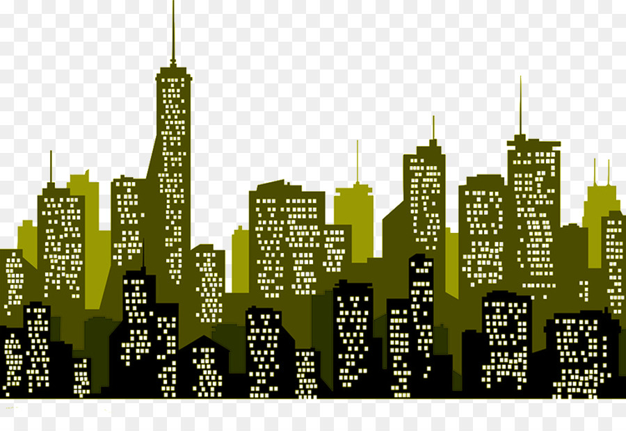 Silhouette Architecture City - Silhouette city png download - 1024*696 - Free Transparent Silhouette png Download.