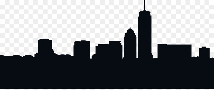 Boston Skyline Silhouette Royalty-free - city silhouette png download - 2160*900 - Free Transparent Boston png Download.