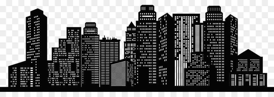 New York City Chicago Skyline Silhouette Cityscape - CITY png download - 8000*2691 - Free Transparent New York City png Download.