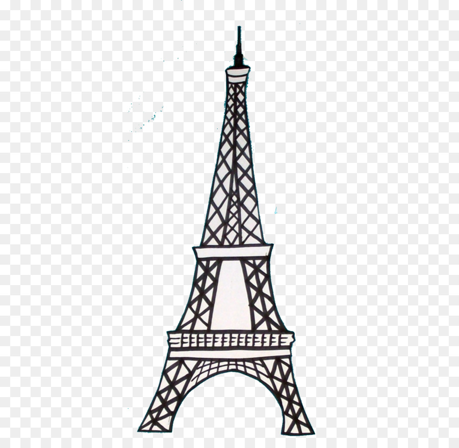 Eiffel Tower Drawing Steeple - Paris silhouette png download - 400*870 - Free Transparent Eiffel Tower png Download.