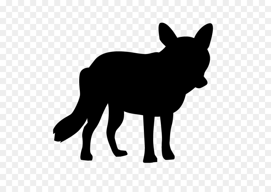Dog breed Red fox Silhouette Clip art - Dog png download - 640*640 - Free Transparent Dog png Download.