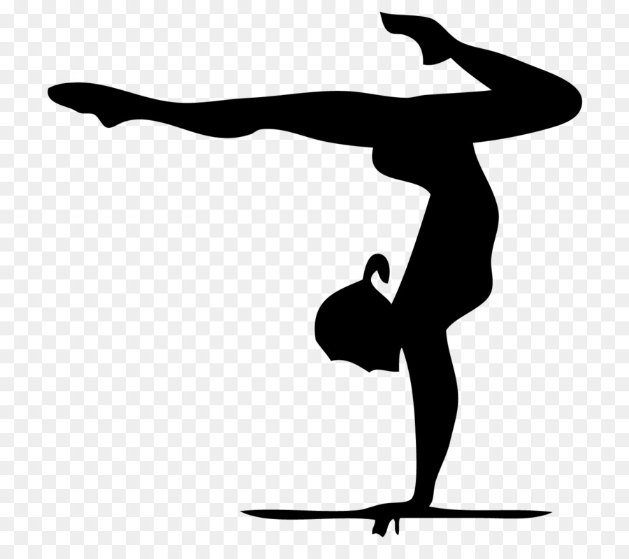 Artistic gymnastics Silhouette Rhythmic gymnastics - gymnastics png download - 784*784 - Free Transparent Gymnastics png Download.
