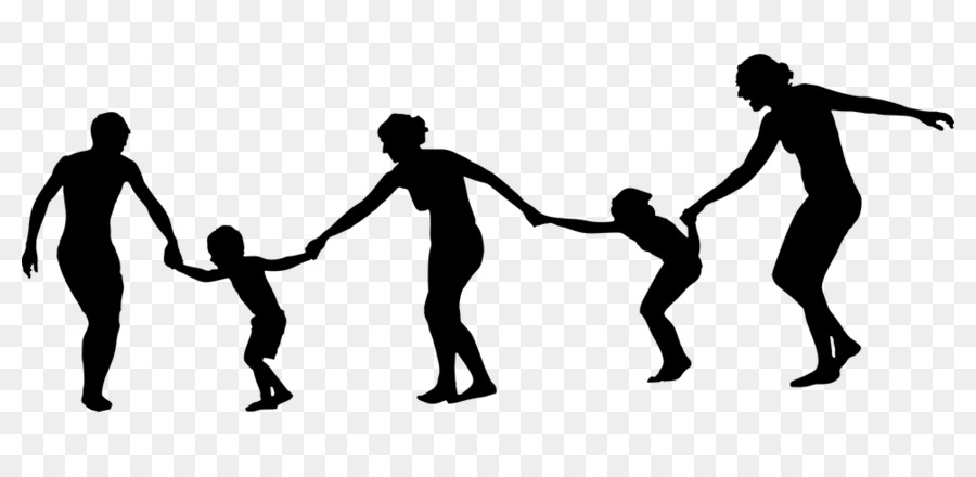 Silhouette Holding hands Clip art - Silhouette png download - 860*430 - Free Transparent Silhouette png Download.
