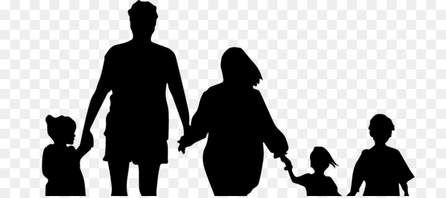 Holding hands Portable Network Graphics Clip art Silhouette Family - dads border png daughter png download - 1090*480 - Free Transparent Holding Hands png Download.
