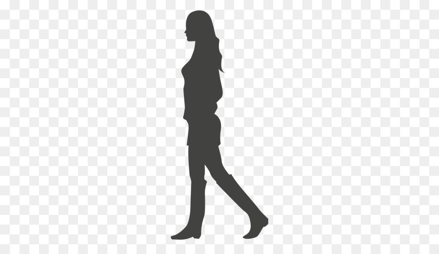Silhouette Walking Clip art - silhouettes png download - 512*512 - Free Transparent  png Download.