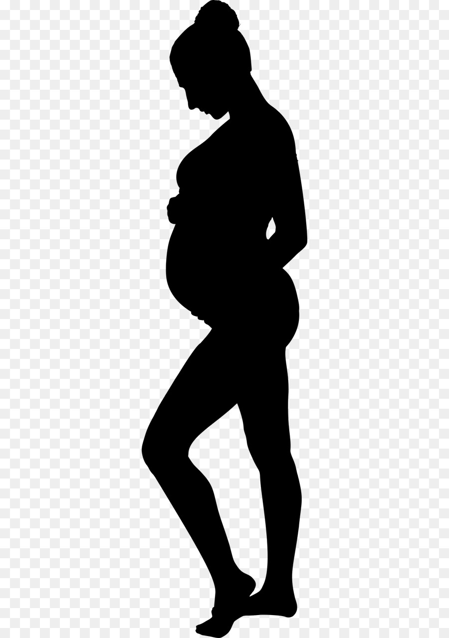 Pregnancy Woman Mother Silhouette - pregnancy png download - 640*1280 - Free Transparent  png Download.