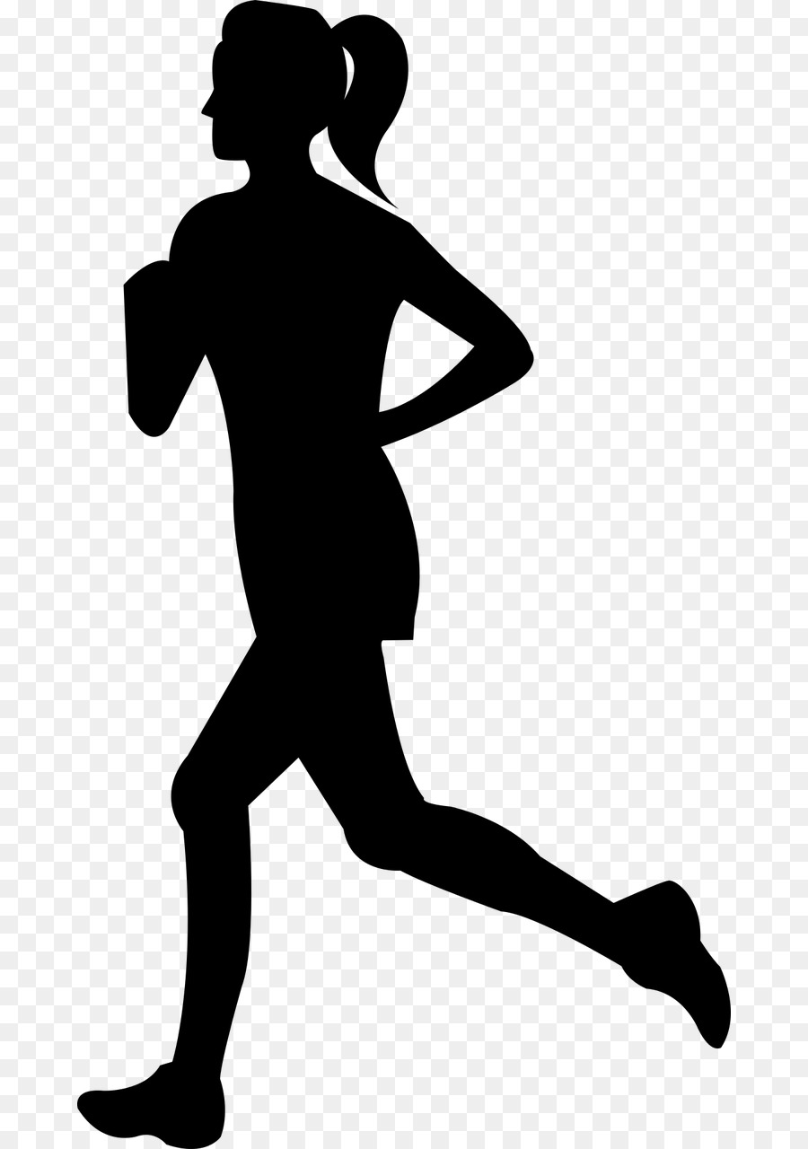 Running Silhouette Clip art - Silhouette png download - 728*1280 - Free Transparent Running png Download.